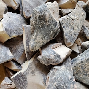 Authentic Native chalk also known as Calabash chalk, Calabar stone, Poto, La craie, Argiles, Mabele, Nzu, Ndom, edible clay from the source