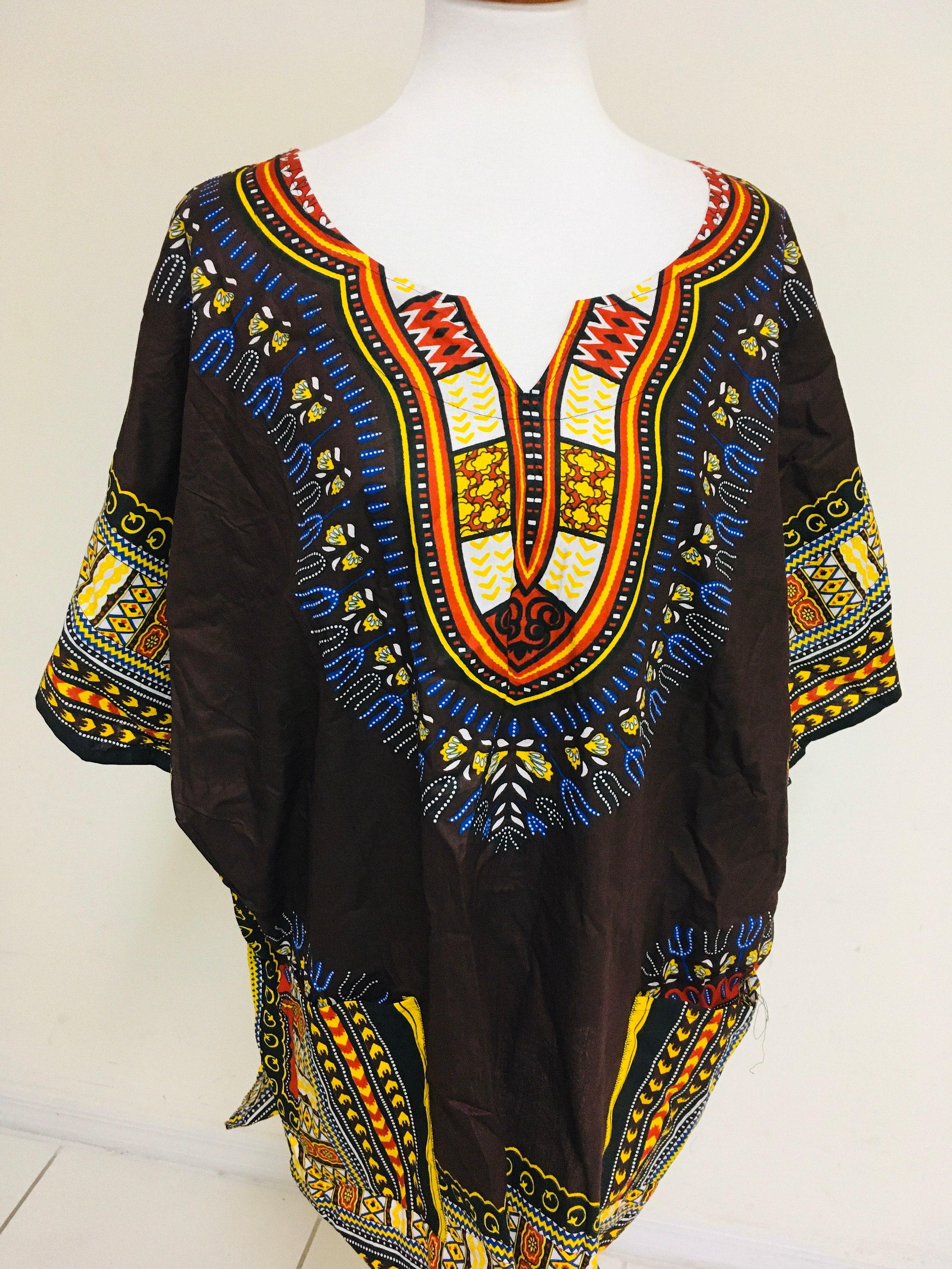 Dashiki Shirt Unisex African Clothing Gift Dashiki Top African Plus ...