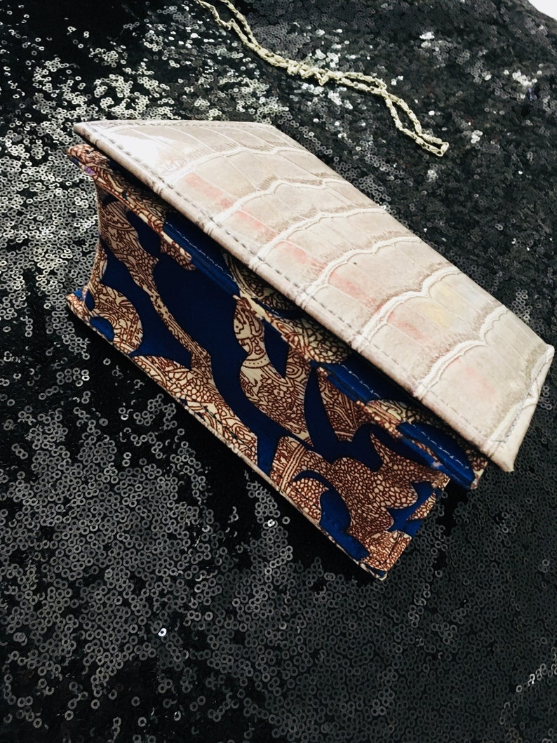 African Ankara Print Clutch Purses Evening Purse Dinner Clutch Africa