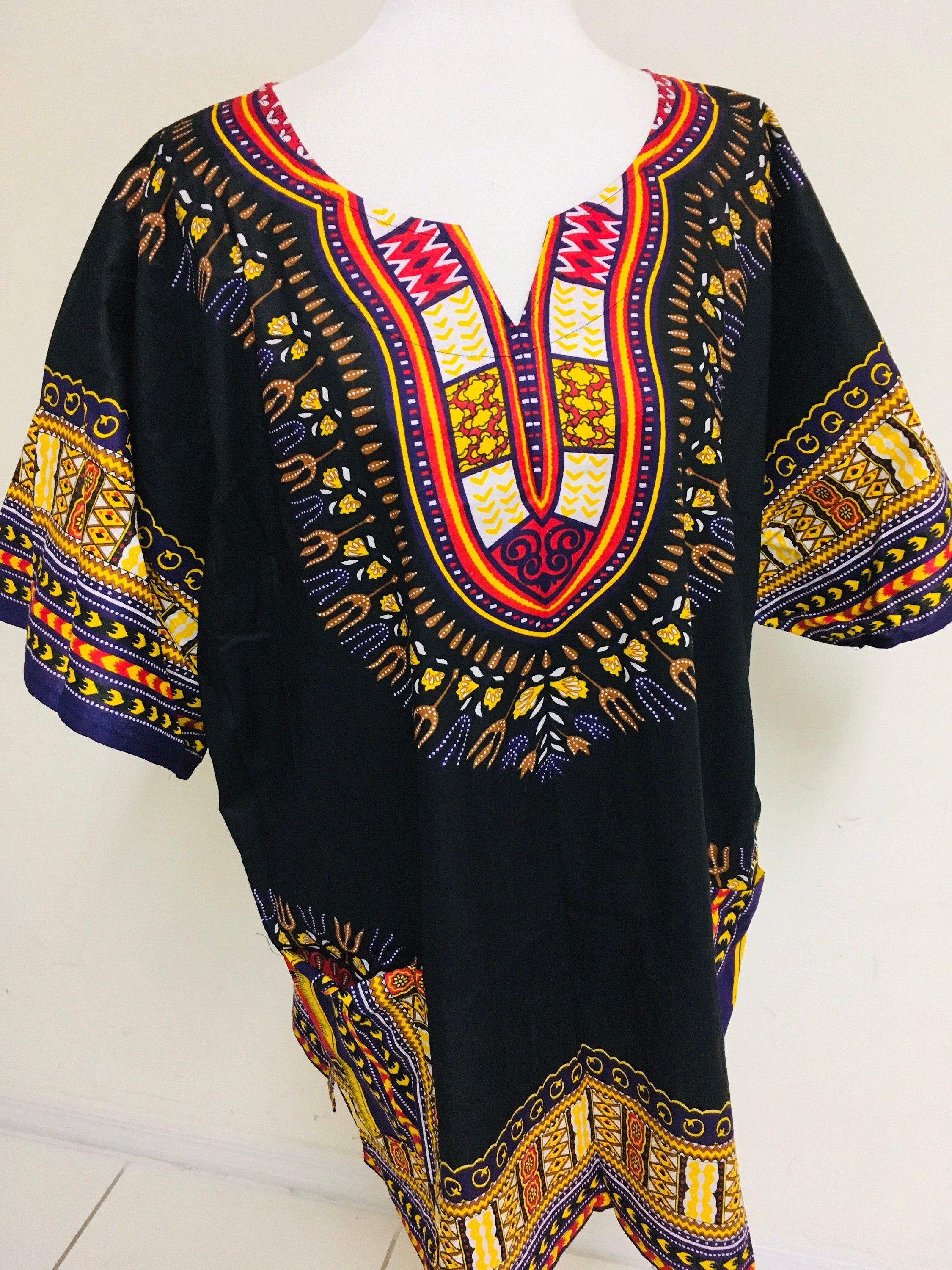 Dashiki Shirt Unisex African Clothing Gift Dashiki Top African | Etsy