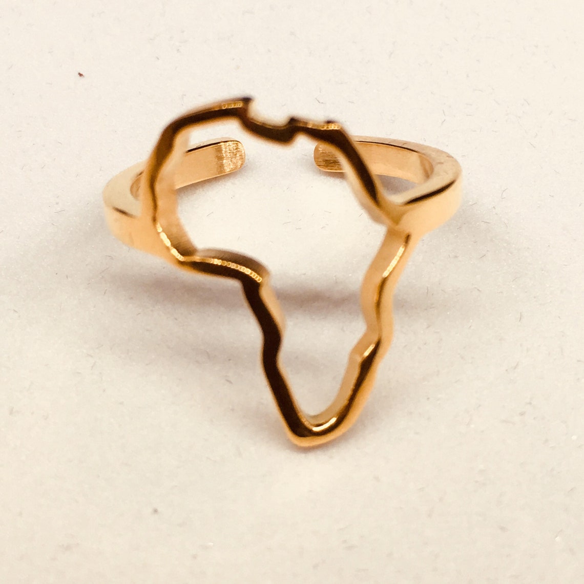 African Map Pendant Necklace and Earrings and Africa Ring - Etsy