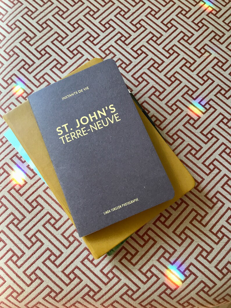 St. John's Terre Neuve petit livre d'artiste