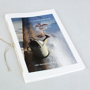 Livre-Zine, Maison Bleue, Photographie, Saison, Temps, Poésie, Émotion, Amitié