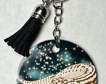 Galaxy Gecko Keychain