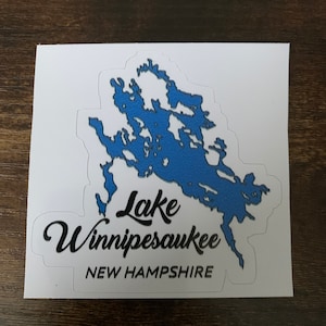 Lake Winnipesaukee New Hampshire Aufkleber