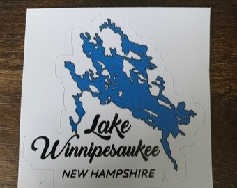 Lake Winnipesaukee New Hampshire sticker