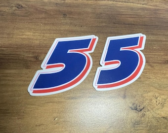 Kyle Larson #5 Glossy sticker
