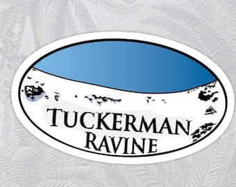 Tuckermans Ravine Mount Washington sticker