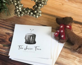 Licenza Chiesa/Ministero / DOWNLOAD DIGITALE / L'Avvento della famiglia dell'albero di Jesse / Stampabile