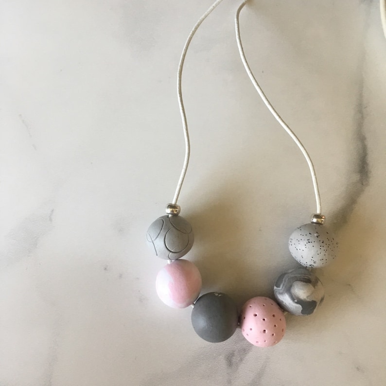 SALE Nyah Polymer Clay Necklace