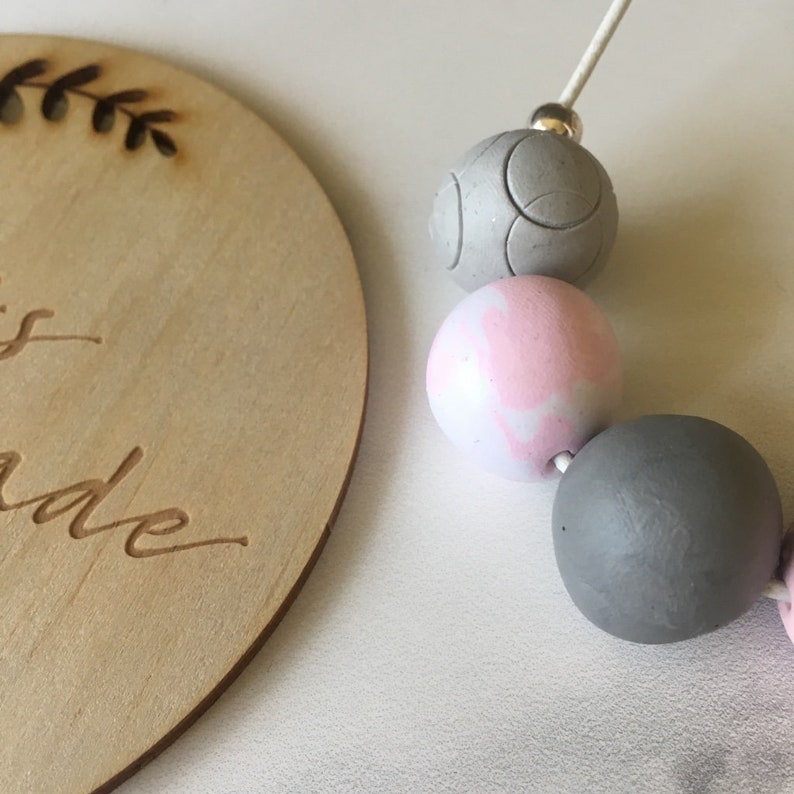 SALE Nyah Polymer Clay Necklace