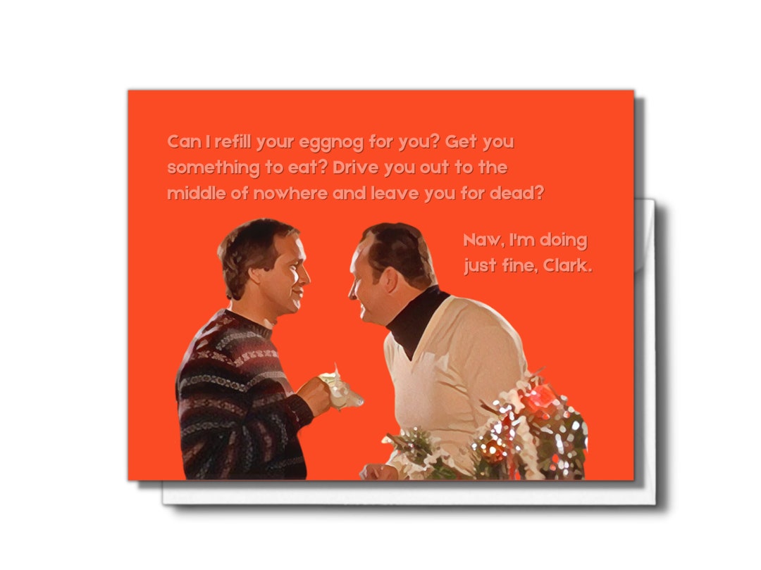 Cousin Eddie Christmas Card 