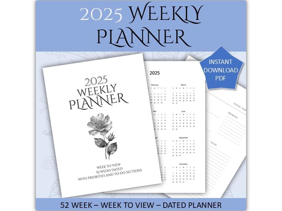 2025-dated-weekly-planner-pdf-52-week-printable-planner-monday-start-priorities-to-do-list-minimalist-digital-download-etsy