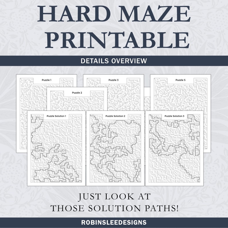 100 HARD Mazes for Adults Extreme Difficulty, Volume 4 Logic-enhancing ...