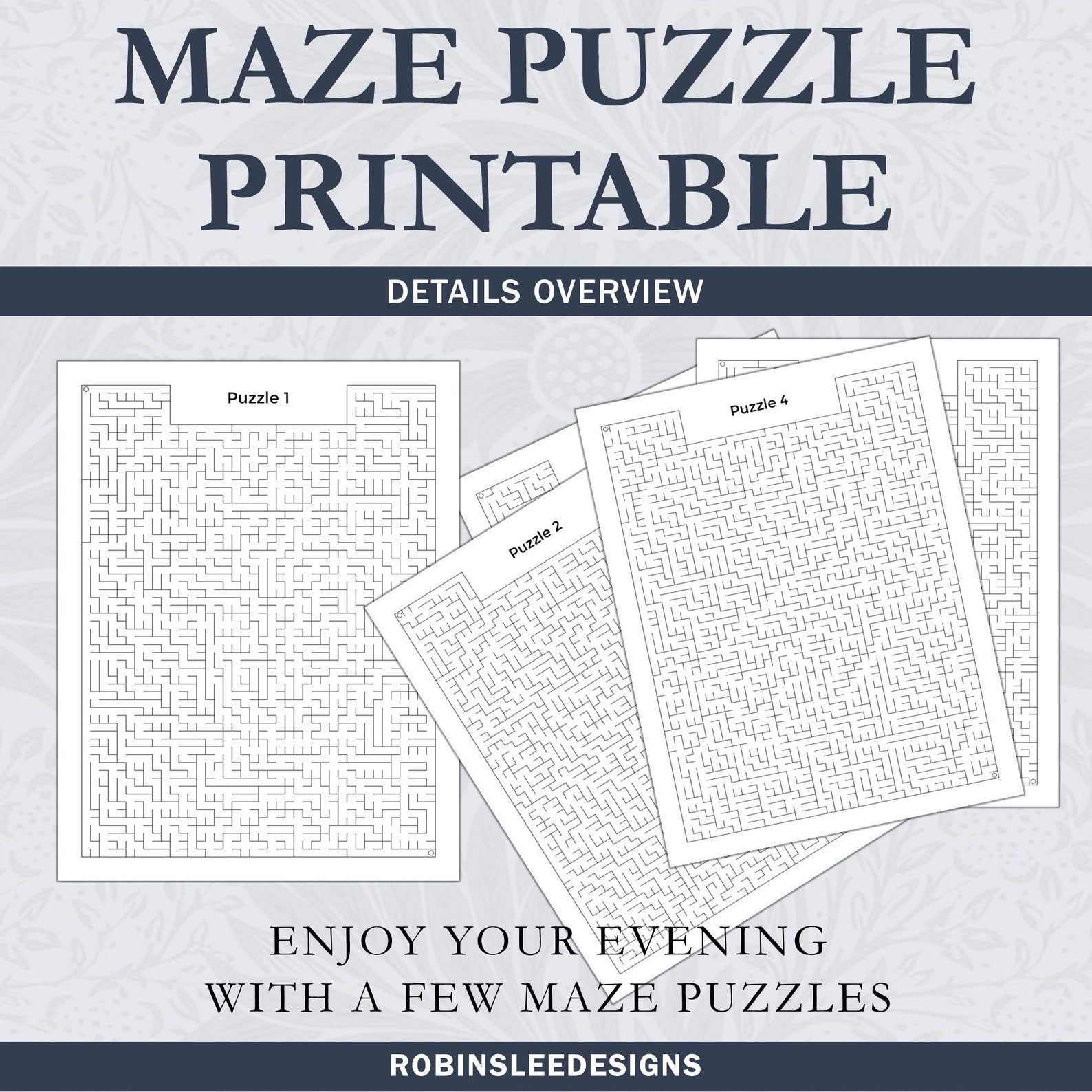 Instability Complex Puzzle 100 Complex Maze Puzzles for Adults - Harder Than Ever, Volume 5 ...