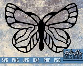 Butterfly svg, butterfly cutfile, butterflies, butterfly clipart, SVG for cricut, cameo and silhouette, eps, pdf, jpg, dxf Included! img012