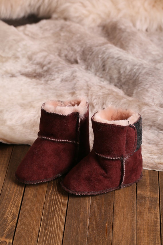 childrens sheepskin boots