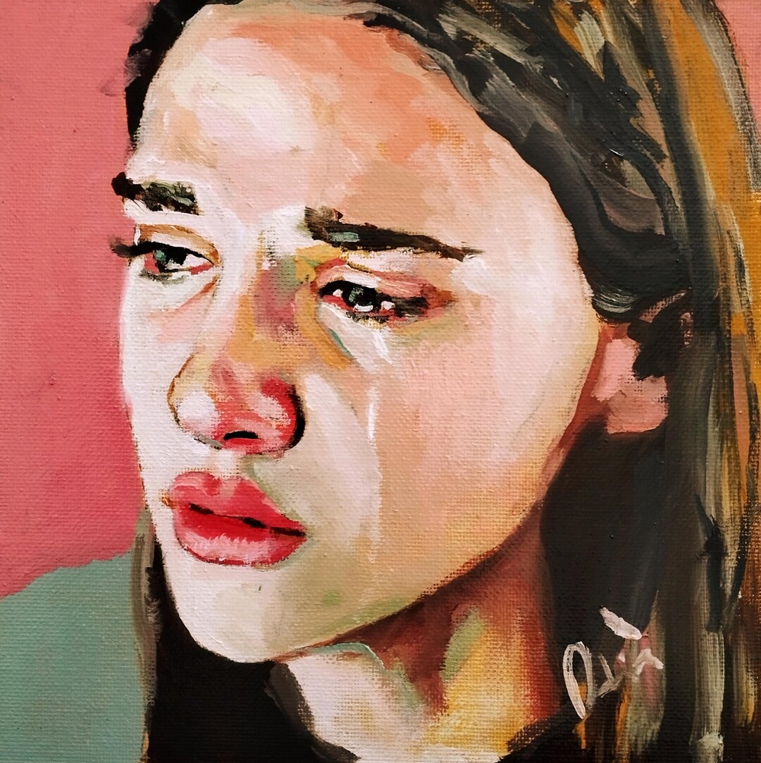 少女の肖像画 油彩 大きめのサイズ 少女の肖像画 油彩 大きめのサイズ 【公式通販】
