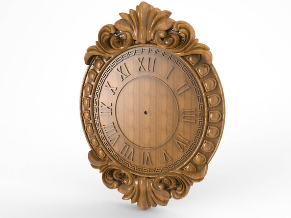 New STL file of New Wall Clock Cofe 3d or engrave Model for CNC Router Machine