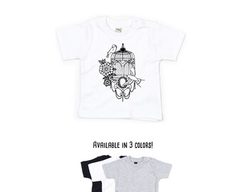Tiger Shirt Dangerous Tiger Tee Baby Shirt Baby Tattoo Etsy