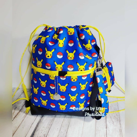pokemon drawstring backpack