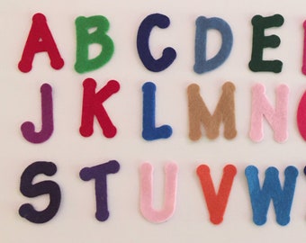 Alphabet Felt Letters / Flannel Story for Early Childhood Education