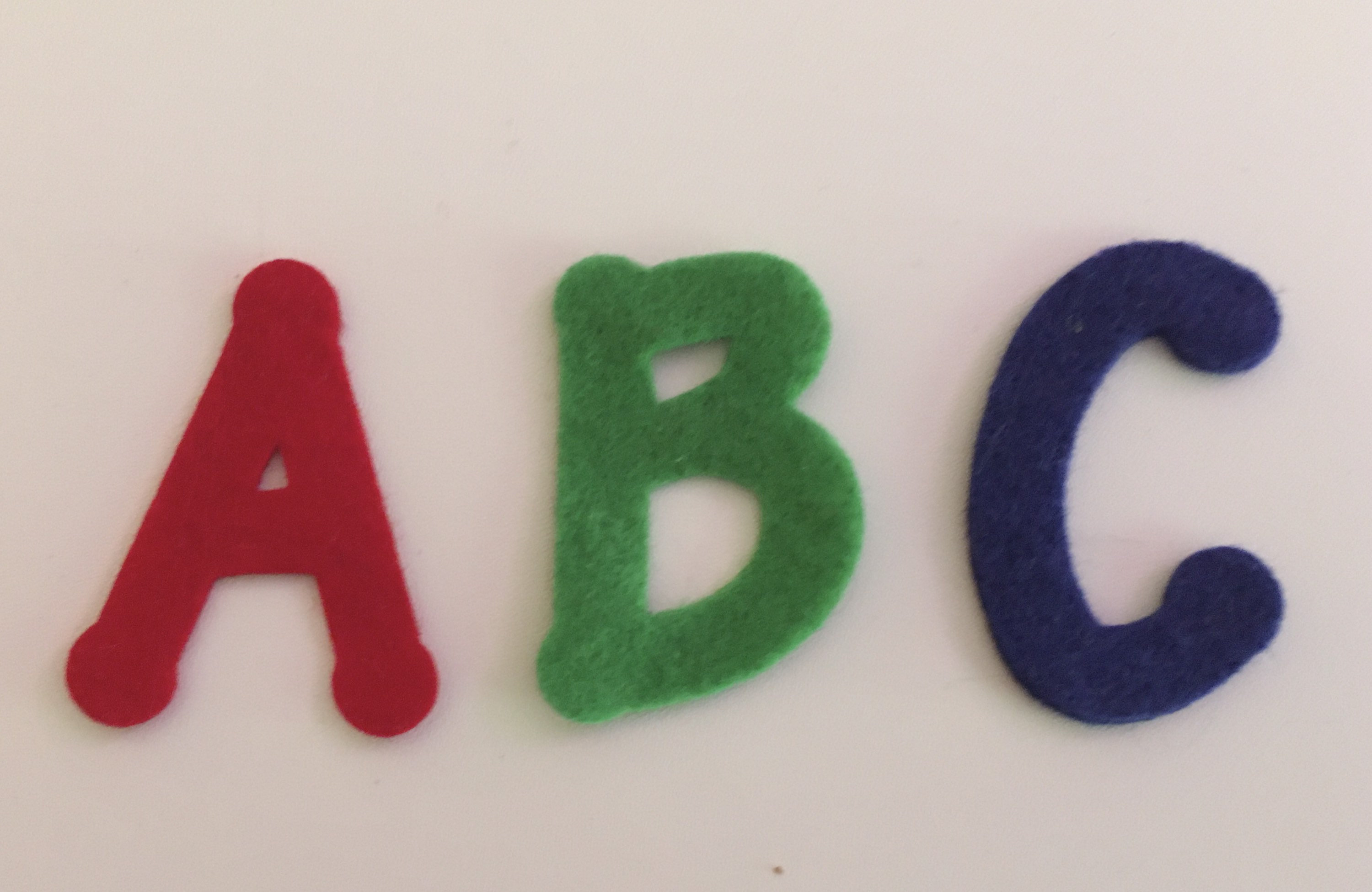 Alphabet Felt Letters / Flannel Story for Early Childhood Education - Etsy