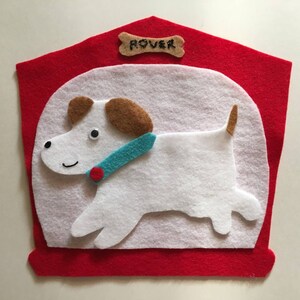 Move Over Rover - Children's Felt/flannel Story - Etsy