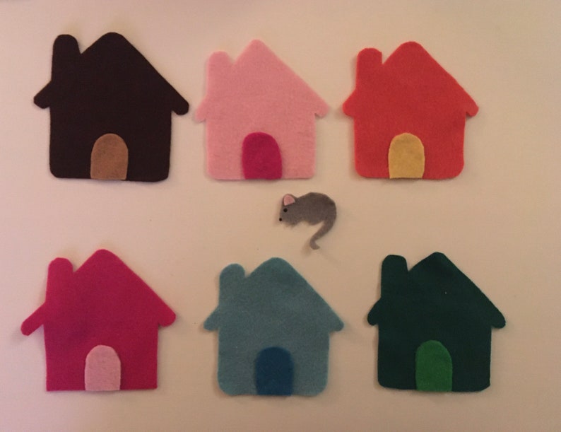 Little Mouse Little Mouse Felt Board Story / Childrens - Etsy