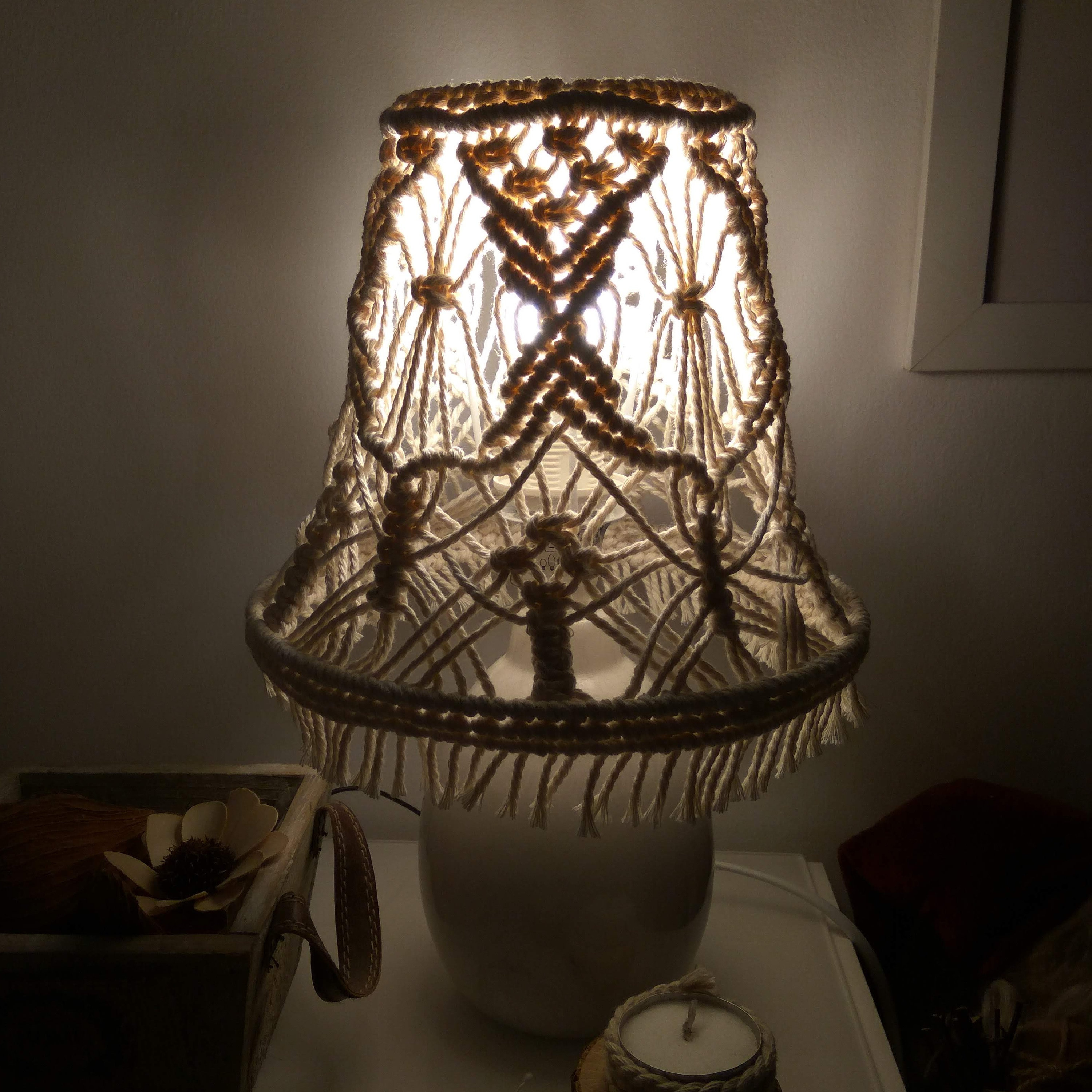 Small boho table online lamp