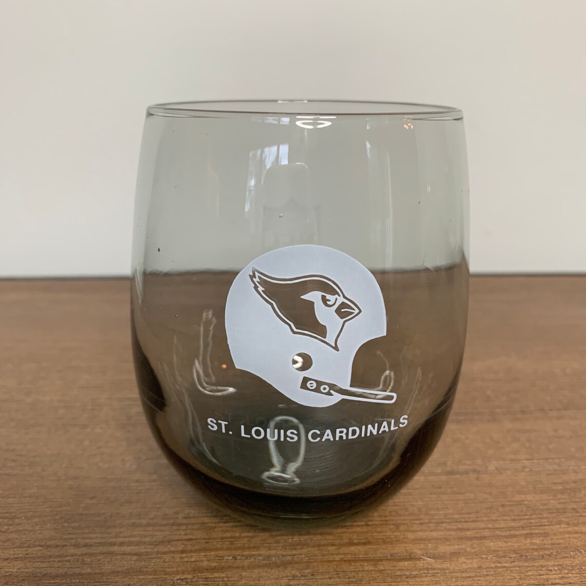St. Louis Cardinals Football Helmet Smoked Glasses Hi Ball Etsy