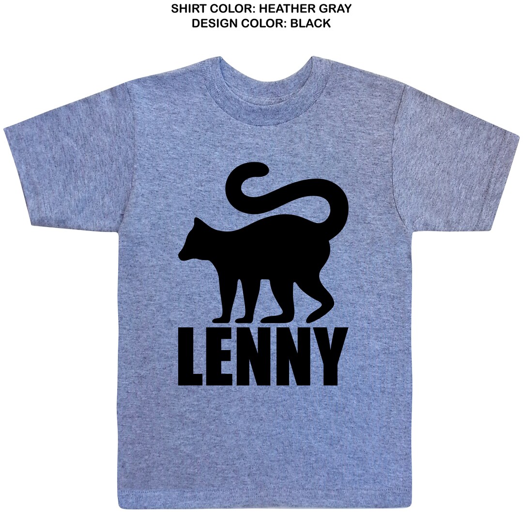 Personalized Lemur Shirt, Lemur T Shirt Boy, Madagascar T-shirt Kid ...