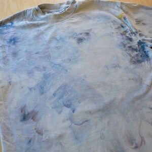Small Ice Blue T-Shirt | Hand Dyed Shirt