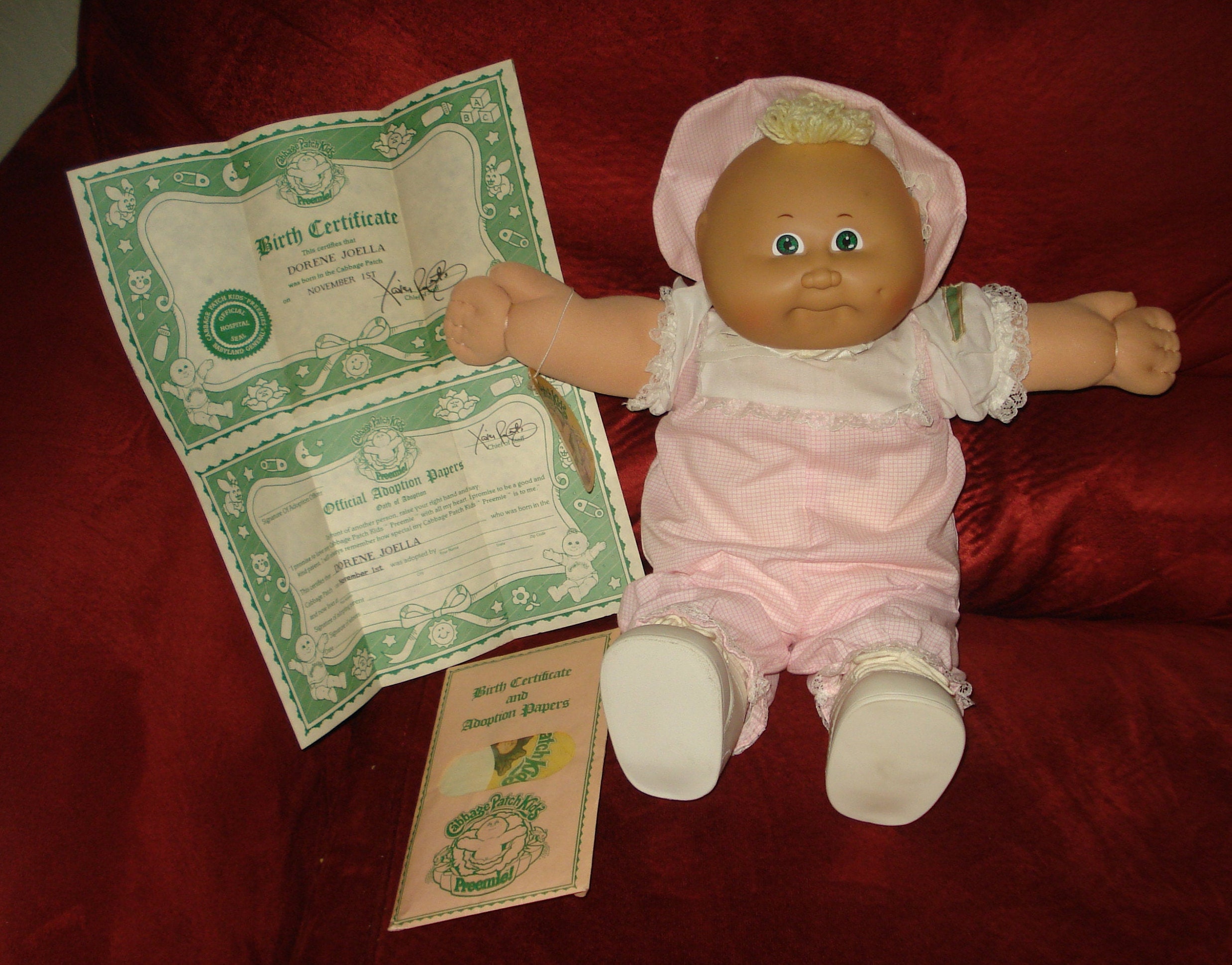 1985 cabbage patch preemie march of dimes