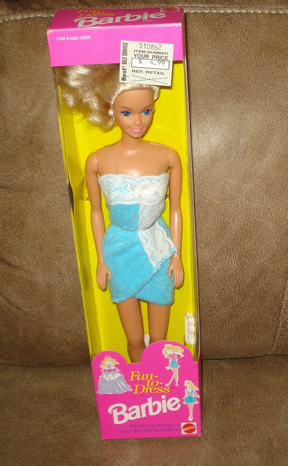fun to dress barbie 1992