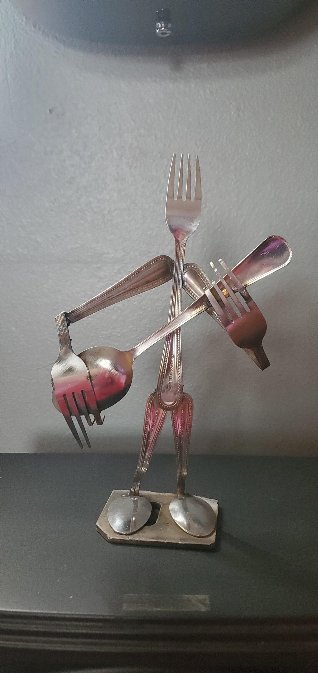 Fork Sculpture Etsy