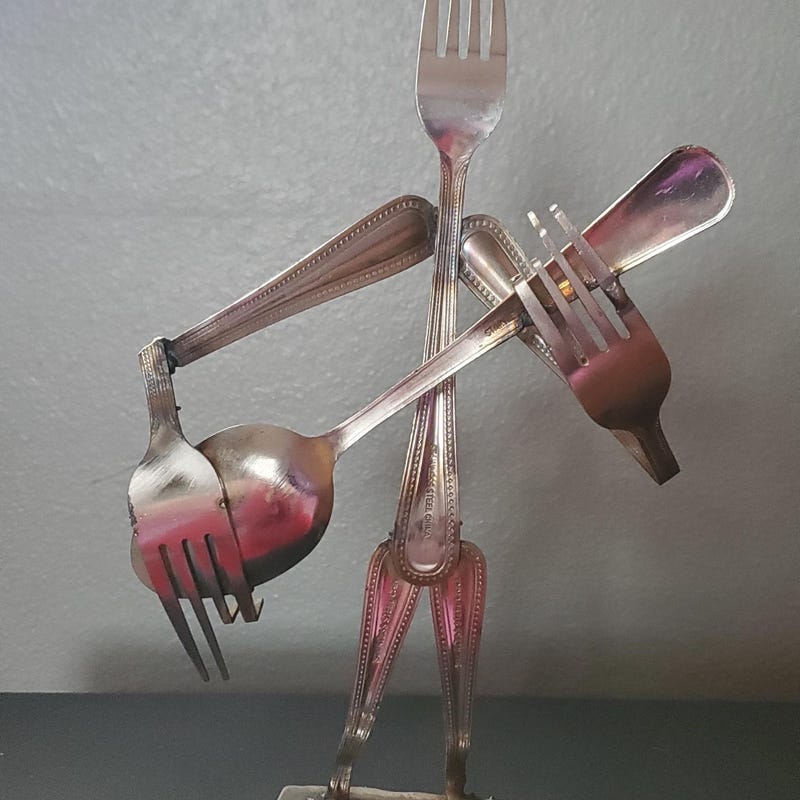 Fork Sculpture Etsy