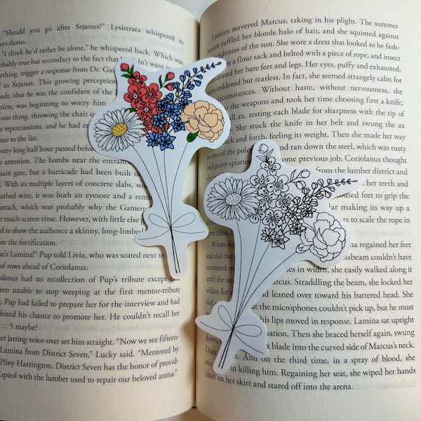 Birth Flower Bouquet Stickers | Custom Sticker | Personalized Sticker | Personalized Birthday Gift | Custom Drawn Gifts | Unique Gifts