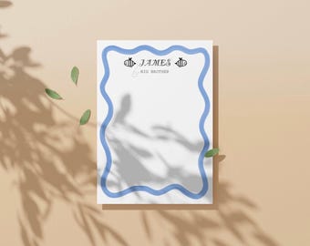 Personalized Big Brother Big Sister Notepad | Big Brother Gift | Big Sister Gift | Custom Kids Coloring Pad | New Sibling Gift | Pregnancy