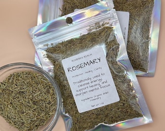 Rosemary, dried rosemary, organic dried rosemary,  rosemary whole herb, herbs, witchcraft supplies, organic rosemary, apothecary