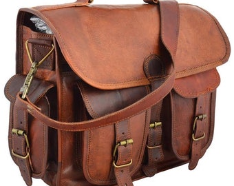 Shop Genuine leather laptop briefcase