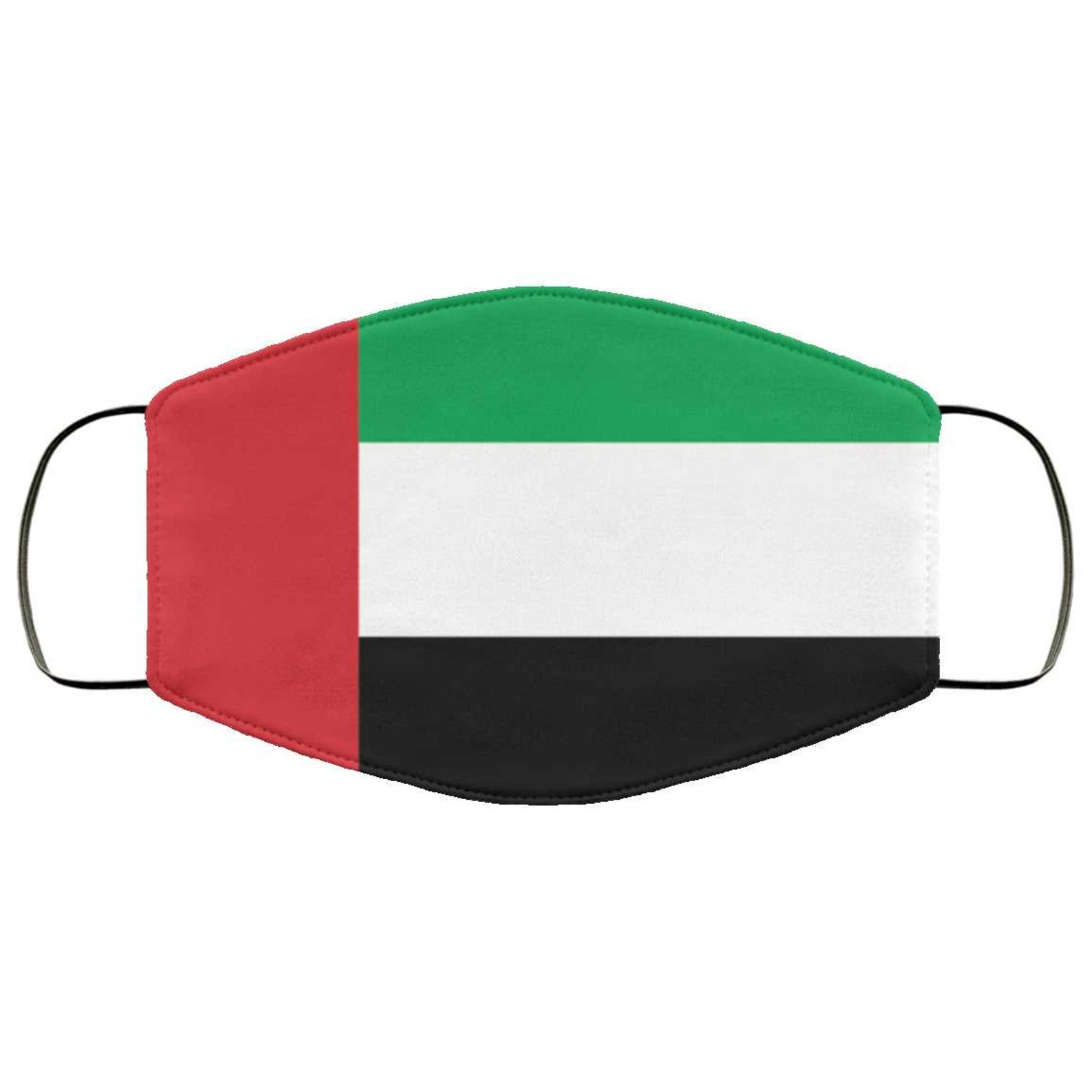 United Arab Emirates Flag Face Mask UAE Washable Adult 3 Etsy