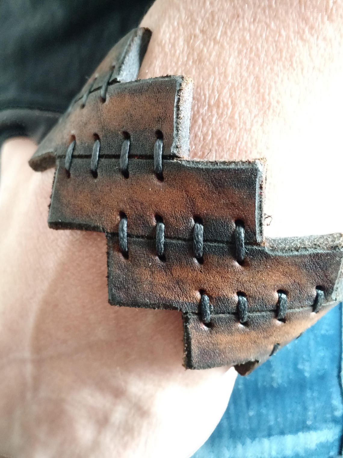 Handmade leather bracelet Etsy