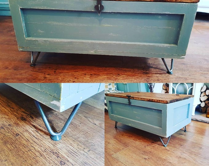 Industrial Trunk Coffee Table Etsy