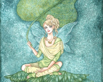 Misty the Faerie, 8 x 10 Original Art Print