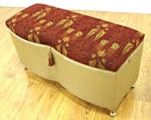 Victorian Style Hall Bench Trunk Settee Sofa Loveseat Storage Table Ottoman Bed