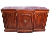 Gorgeous Large Federal Style Mahogany Credenza Sideboard Buffet Chest Vintage