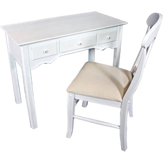 girl desk and chair set