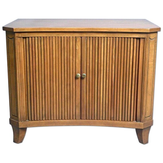 Baker Server Cabinet Storage Unit End Table Side Lamp Coffee Etsy
