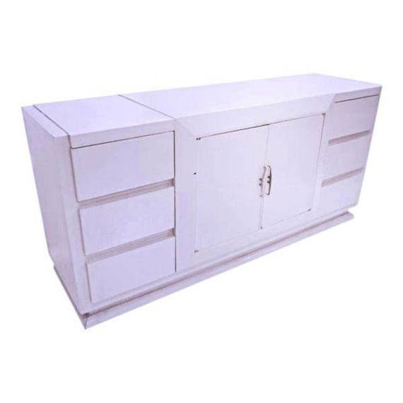 72l Art Deco Buffet Credenza Sideboard Cabinet Server Etsy